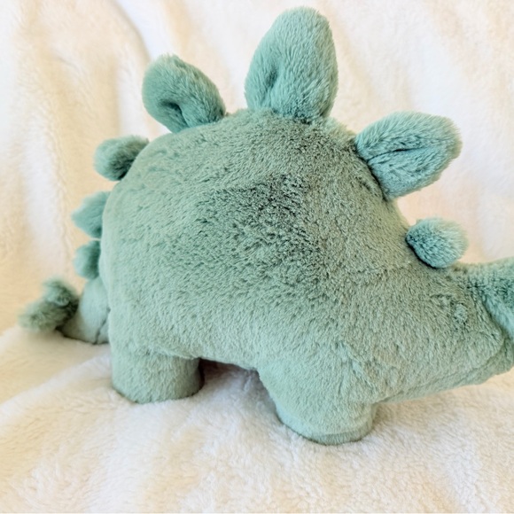 Jellycat Fossilly Stegosaurus Green Plush Dinosaur - Retired - Medium - Picture 3 of 15
